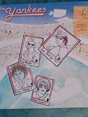 VINTAGE VINYL - 1978 "High n' Inside" by The Yankees